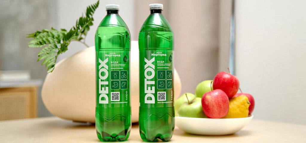 Мінеральна вода Detox від AQUA Миргород